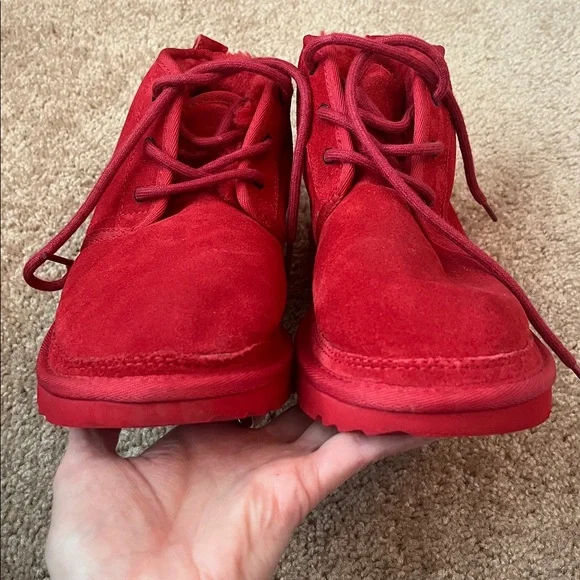 Ugg Unisex Neumel Suede Boots M6 W8 - Picture 4 of 12